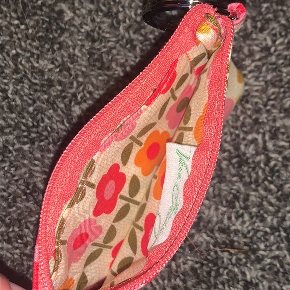 Floral Vera Bradley lanyard wallet attachment. - Picture 3 of 3